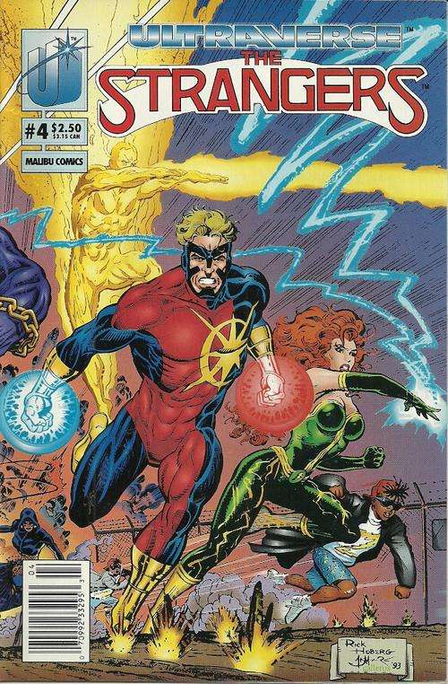 ULTRAVERSE : The Strangers - Issue # 4 Sep 1993