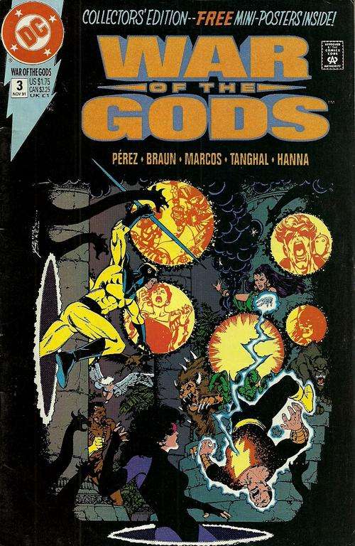 War Of The Gods ( Collectors Edition ) - Issue # 3 Nov 1991