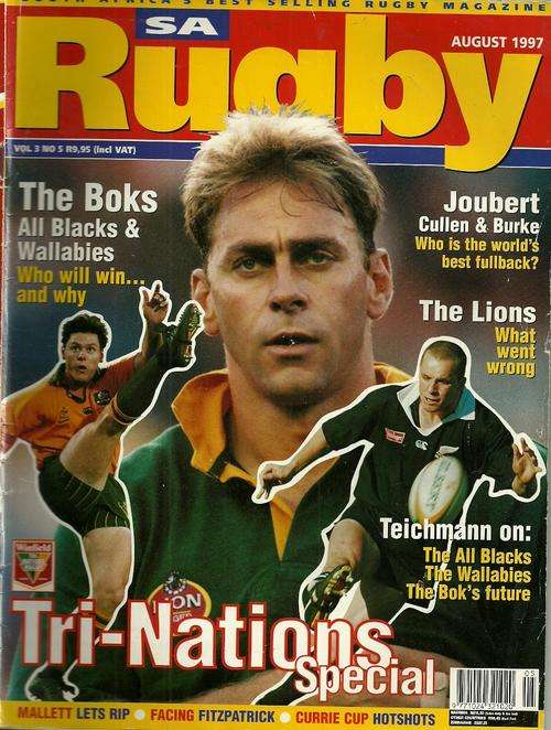 SA Rugby Magazine - Vol 3 No 5 Aug 1997