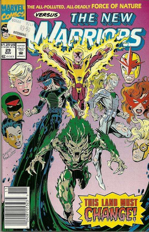 THE NEW WARRIORS - Issue # 29 Nov 1992
