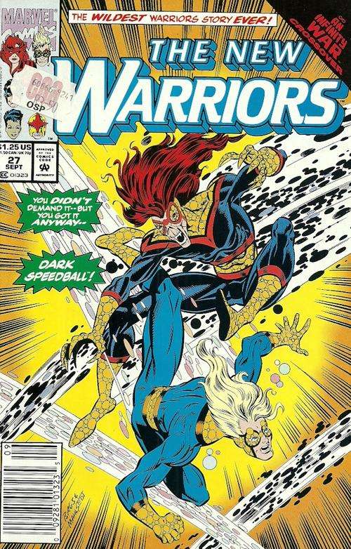 THE NEW WARRIORS - Issue # 27 Sep 1992