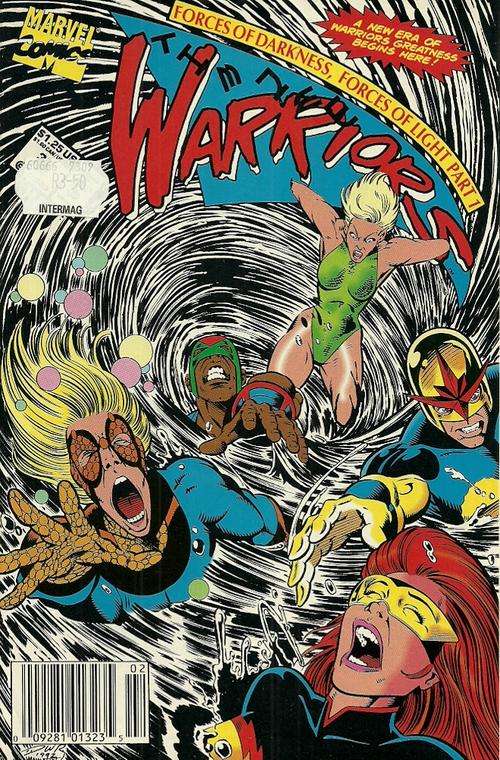 THE NEW WARRIORS - Issue # 32 Feb 1993