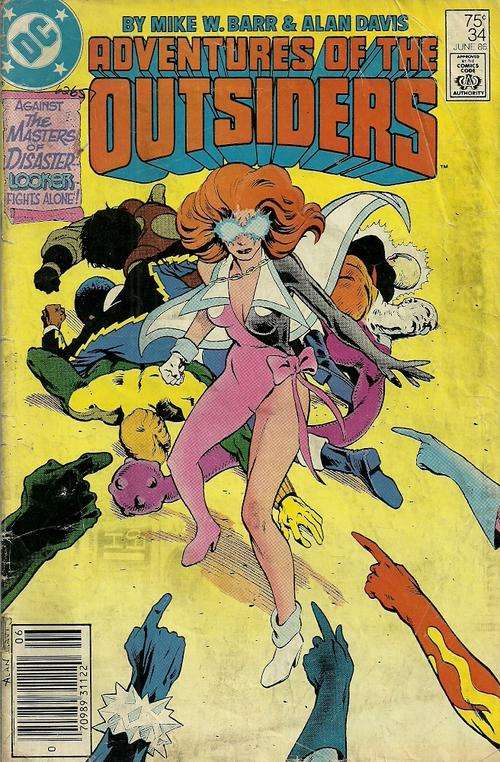 ADVENTURES OF THE OUTSIDERS - Issue # 34 June 1986