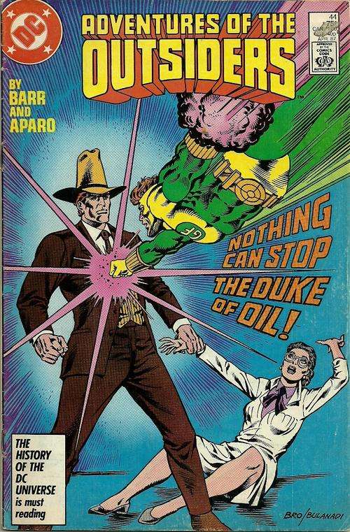 ADVENTURES OF THE OUTSIDERS - Issue # 44 Apr 1987