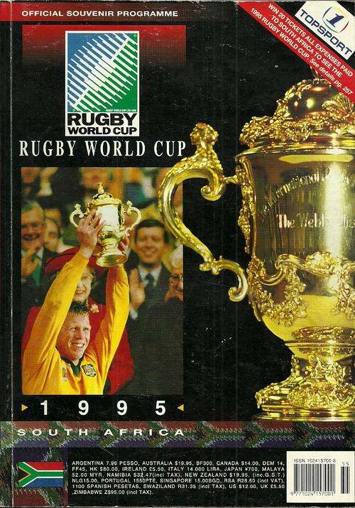 1995 Rugby World Cup Official Programme