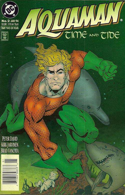 AQUAMAN - Time and Tide Issue # 2 Jan 1994
