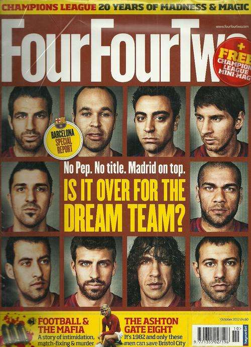 Four Four Two Football Magazine / Barcelona Special Report - October 2012