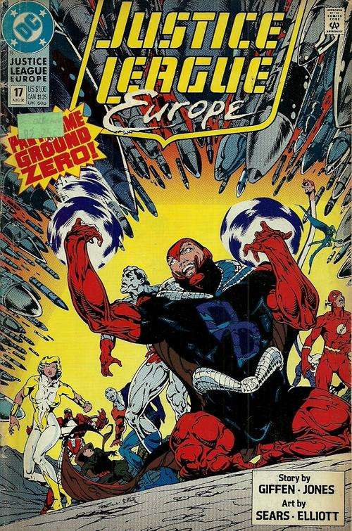 JUSTICE LEAGUE EUROPE - Issue # 17 Aug 1990
