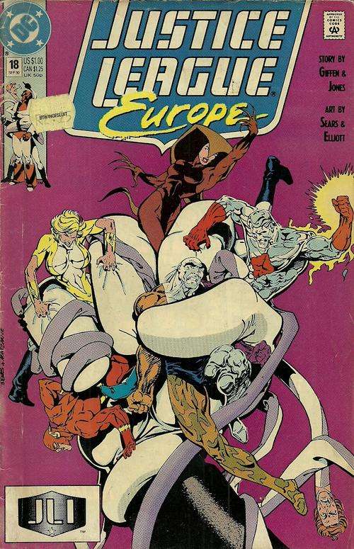 JUSTICE LEAGUE EUROPE - Issue # 18 Sep 1990