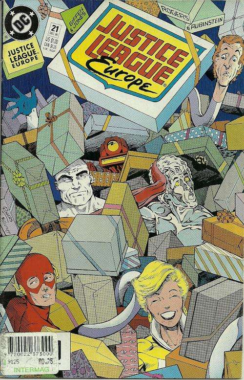 JUSTICE LEAGUE EUROPE - Issue # 21 Dec 1990
