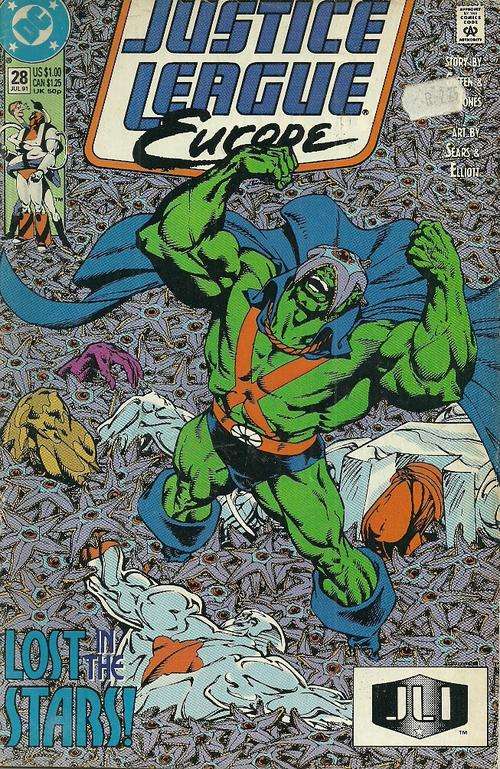 JUSTICE LEAGUE EUROPE - Issue # 28 July 1991