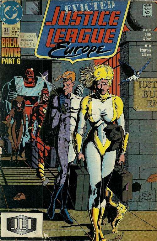 JUSTICE LEAGUE EUROPE - Issue # 31 Oct 1991