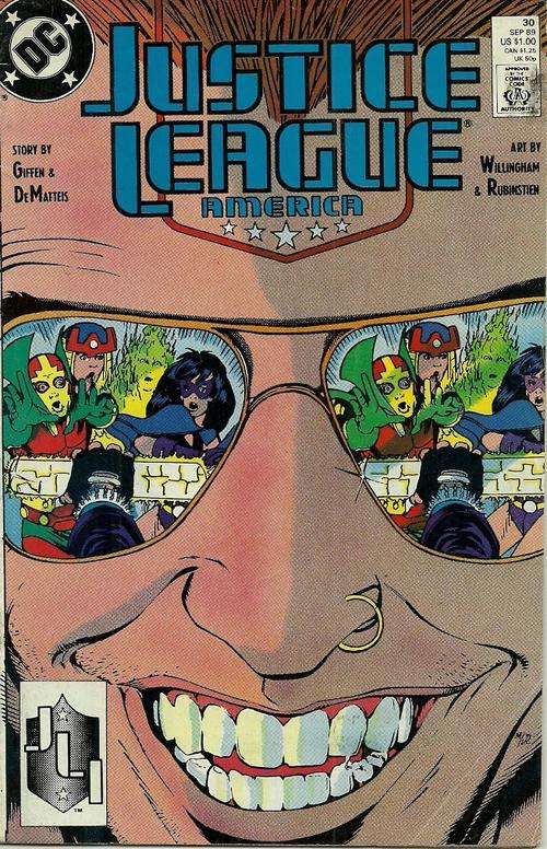 JUSTICE LEAGUE AMERICA - Issue # 30 Sep 1989