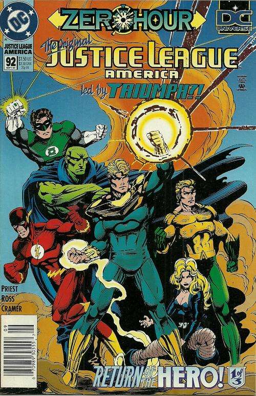 JUSTICE LEAGUE AMERICA - Issue # 92 Sep 1994