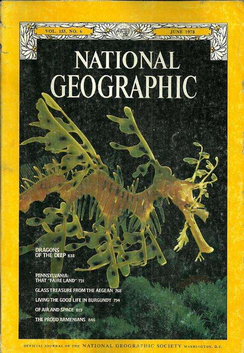 National Geographic Magazine - June 1978  Issue