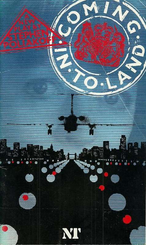Coming In To Land by Stephen Poliakoff 1987 The Lyttelton Theatre Programme