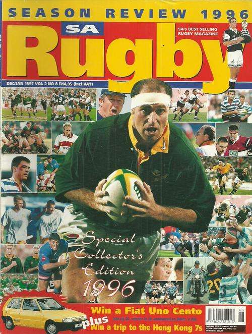 SA Rugby Magazine - Vol 2 No 8 Dec/Jan 1997 - 1996 Season Review Special Collector's Edition