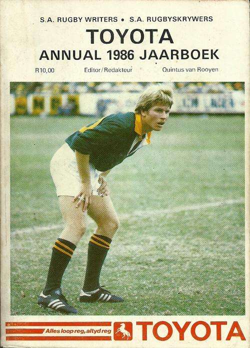 1986 SA Rugby Annual Book