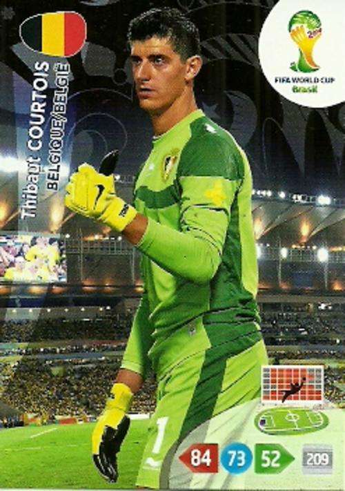 THIBAUT COURTOIS - 2014 WORLD CUP ADRENALYN XL BASE CARD