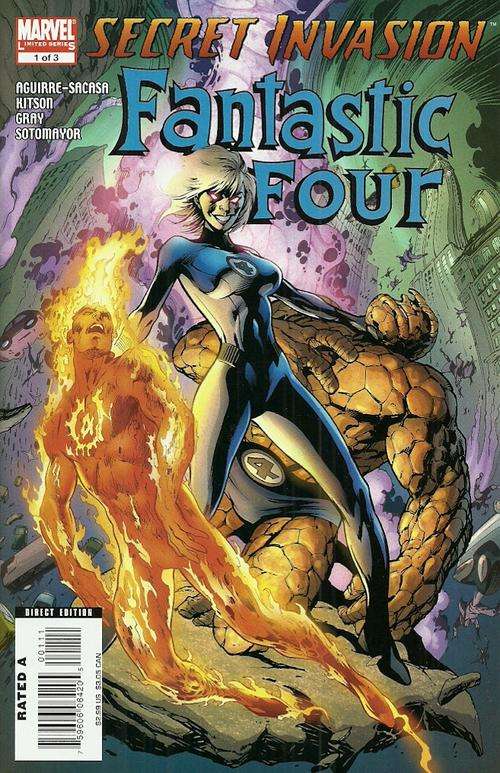 SECRET INVASION Fantastic Four - Issue # 1 July 08