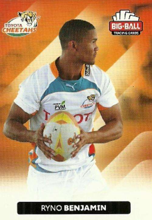 RYNO BENJAMIN - 2012 BIG BALL RUGBY BASE CARD 094