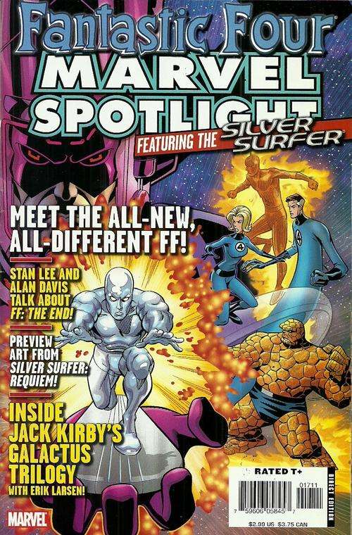 MARVEL SPOTLIGHT : FANTASTIC FOUR and SILVER SURFER - Issue # 1 2007
