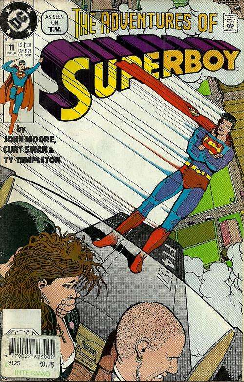 THE ADVENTURES OF SUPERBOY - Issue # 11 Dec 1990