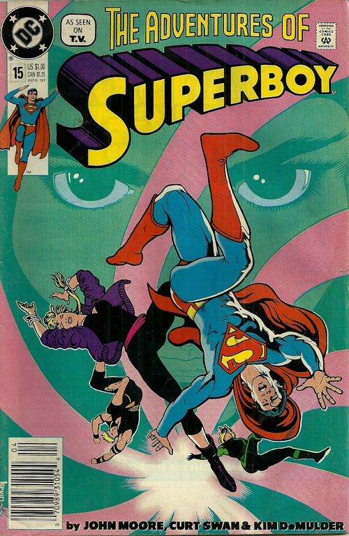 THE ADVENTURES OF SUPERBOY - Issue # 15 Apr 1991