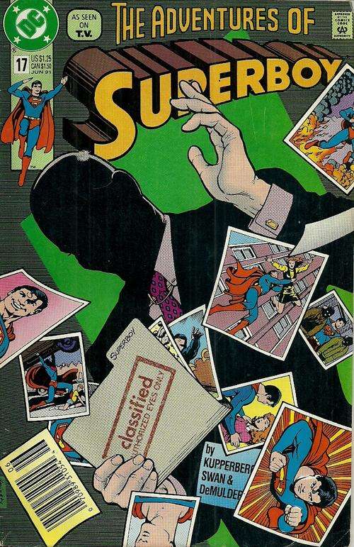 THE ADVENTURES OF SUPERBOY - Issue # 17 June 1991