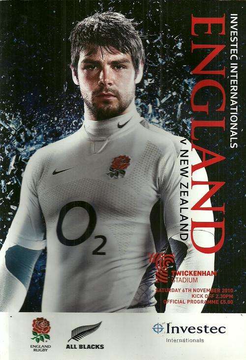 England v New Zealand 2010 Test Match Programme