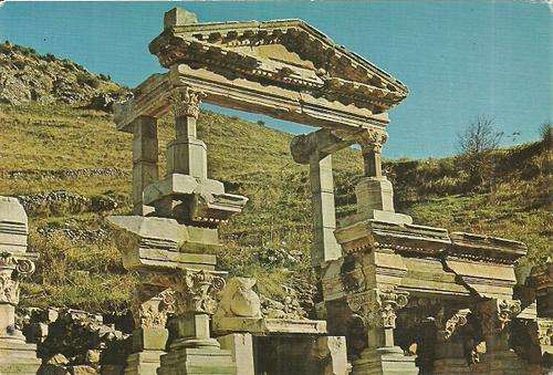 Fountain of Trajan - Turkey Postcard