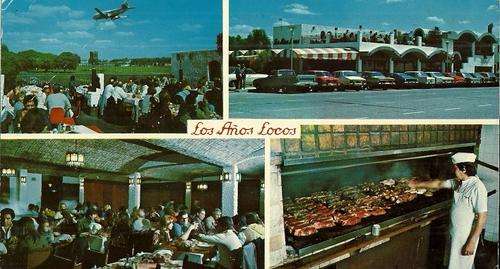 Los Anos Locos Restaurant, Buenos Aires - Argentina Postcard
