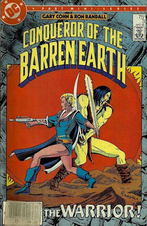 CONQUEROR OF THE BARREN EARTH - Issue # 3 Apr 1985