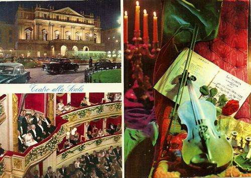 Teatro alla Scala, Milano - Italy Postcard