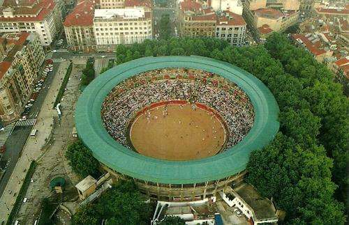 Plaza de Toros, Pampelona - Navarra - Spain Postcard