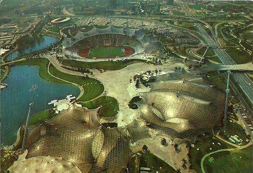 Olympic Stadium, Munich - Germany Postcard
