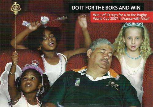 Do It For The Boks And Win - South Africa Postacard