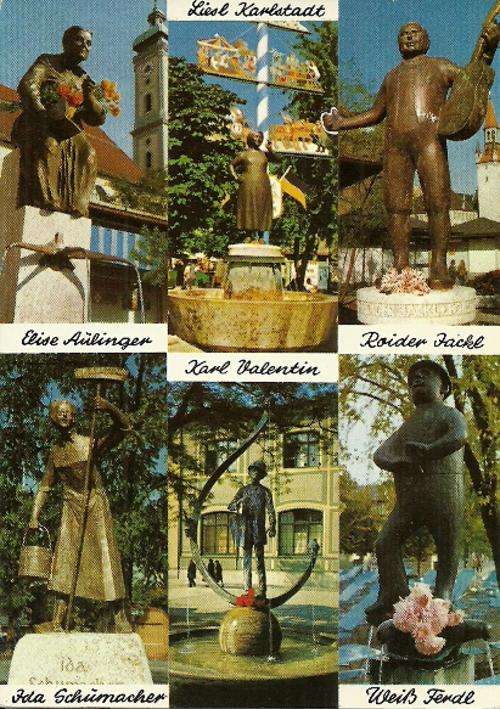 Munchen Multi View - Germany Postcard