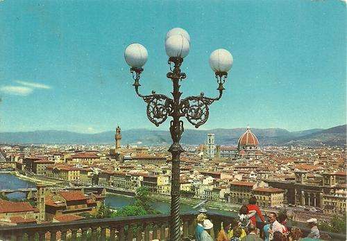 FIRENZE ( Florence ) View of the City - Italy Postcard