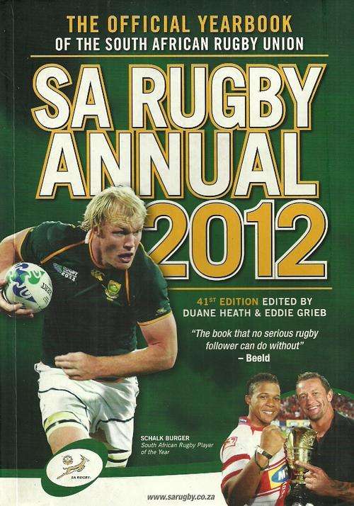2012 SA Rugby Annual Book