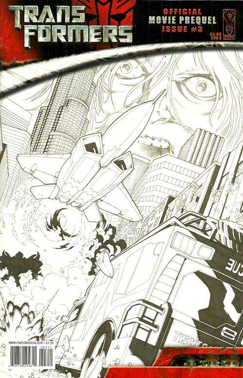 TRANSFORMERS  - OFFICIAL MOVIE PREQUEL Issue # 3 Apr 2007