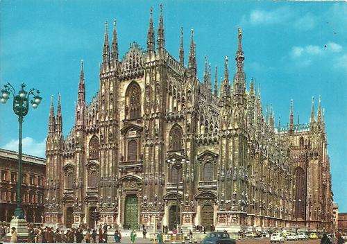 The Cathedral, Milan - Italy Postcard