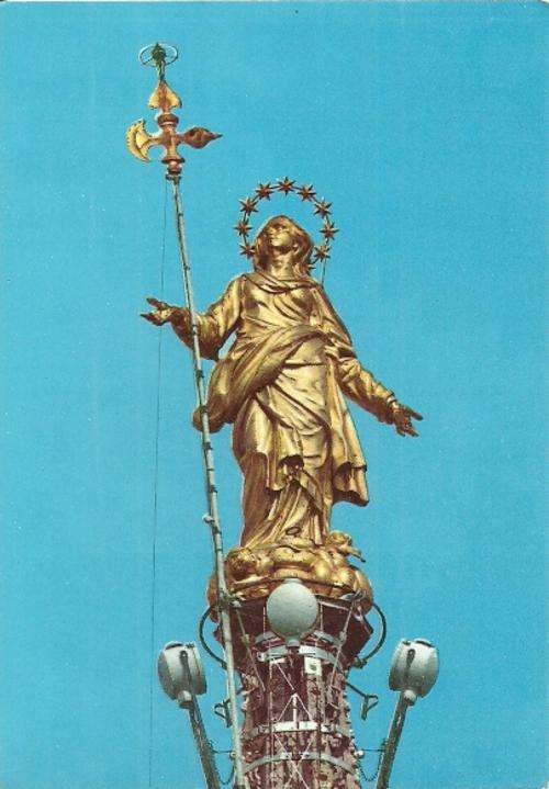 The Cathedral - La Madonnina, Milan - Italy Postcard