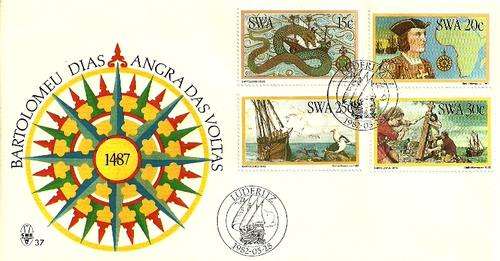 South West Africa - Bartolomeu Diaz Angra Das Voltas 1982 FDC 37