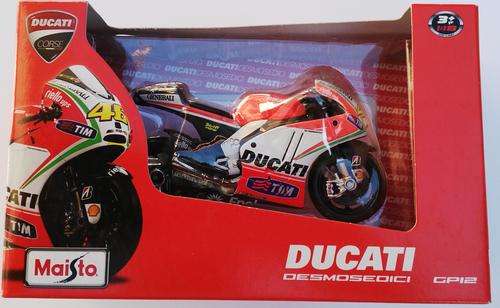 Ducati Desmosedici GP12 - Valentino Rossi  - Maisto 1:18 Scale
