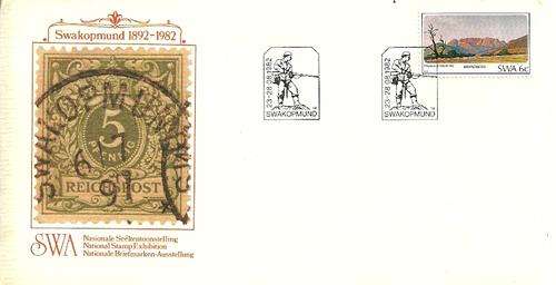 South West Africa - Swakopmund 1882-1982 National Stamp Exhibition FDC