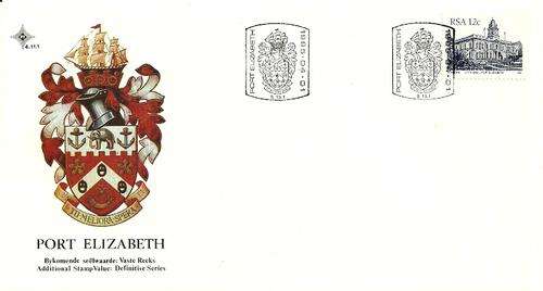 South Africa - 1985 Port Elizabeth Additional Stamp Value Definitive Series FDC