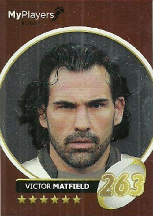 VICTOR MATFIELD - 2014 BIG BALL HEROES LOCK FOIL CARD # 167