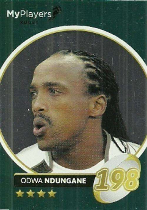 ODWA NDUNGANE - 2014 BIG BALL HEROES WING FOIL CARD # 228