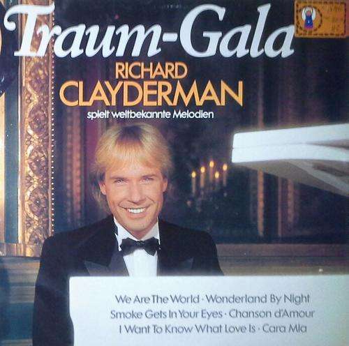 RICHARD CLAYDERMAN - TRAUM GALA LP Vinyl Record